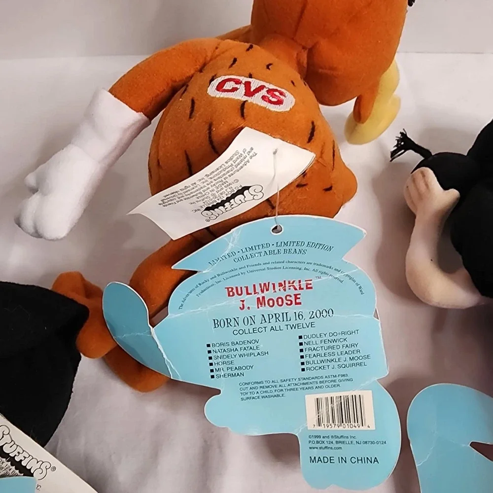 The Adventures of Rocky & Bullwinkle‎ Plush CVS Exclusive